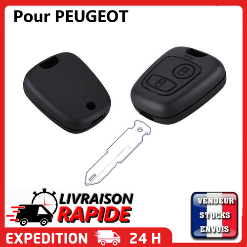 Coque clé plip - pour, peugeot