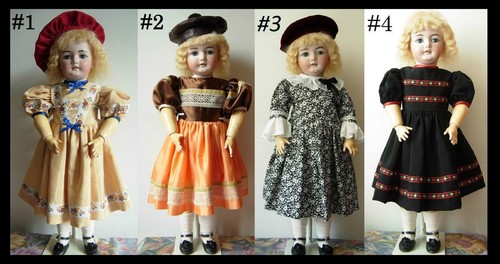 Robe poupée ancienne - robe,