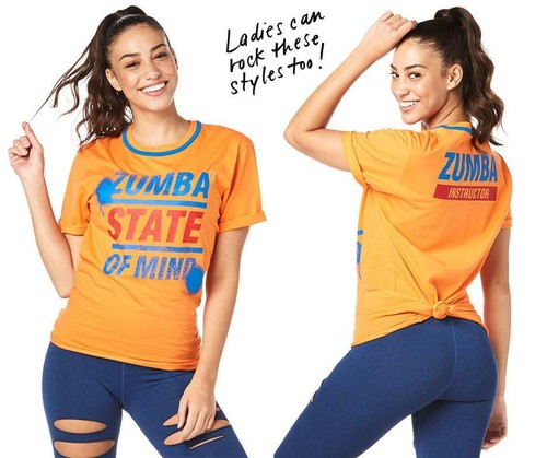 Shirt zumba state mind - state, of