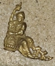  ornement décoratif En Bronze Pour Horloge,  pendule ,Cartel, Neuchâteloise.