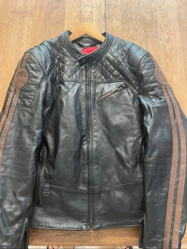 Blouson moto cuir - blouson,