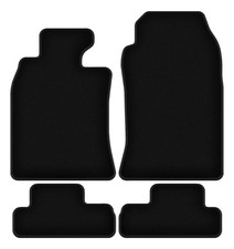 Tapis de sol en velours noir pour Mini Cooper R52 année 2004-2008 set 4 pièces
