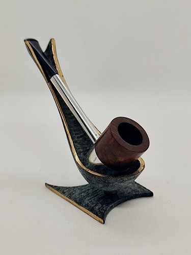 Porte pipe vintage métal - vintage, en