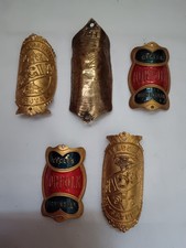 5 plaques de vélo " cycles "