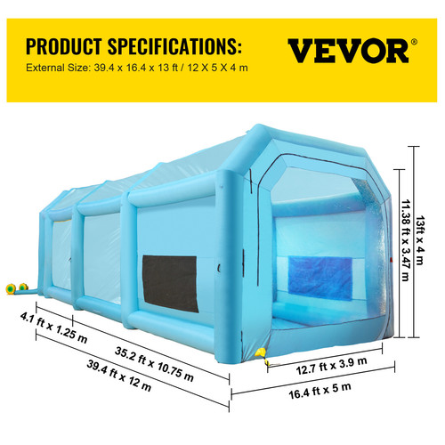 Vevor cabine peinture - de,