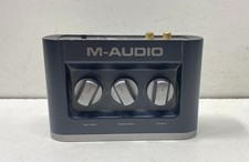 M-AUDIO Black Fast Track Audio Interface USB Phantom Power Studio Guitar Mic