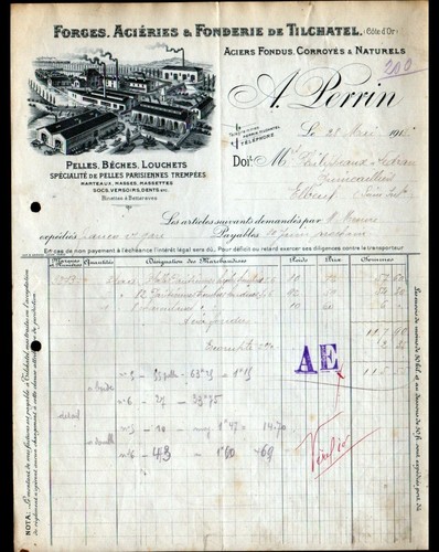 Tilchatel forges laminoir - (21),