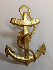 Insigne De Casquette De Marin Français 