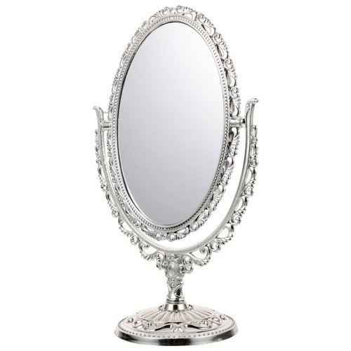 Miroir ovale rétro - miroir,
