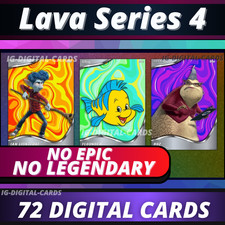Topps Disney Collect  Lava Series 4 2025 [ NO LEGENDARY / NO EPIC ]