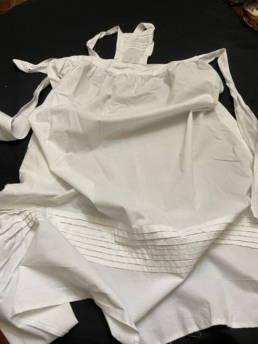 Ancien tablier coton - ancien, en