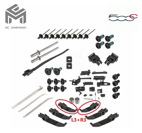 Kit rechange capote fiat - capote,