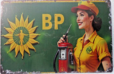 PLAQUE METAL VINTAGE 20X30