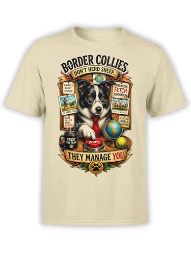 Border collie dog shirt - border, |