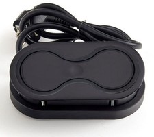 Bloc 2 prises Noir IP44