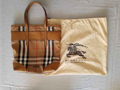 Sac main burberry tote - sac,