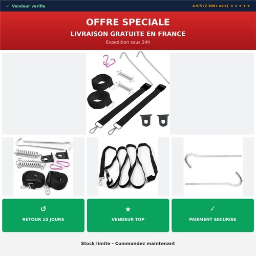 Kit arrimage auvent