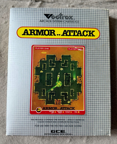 Gce armor attack vectrex - gce, armor..attack