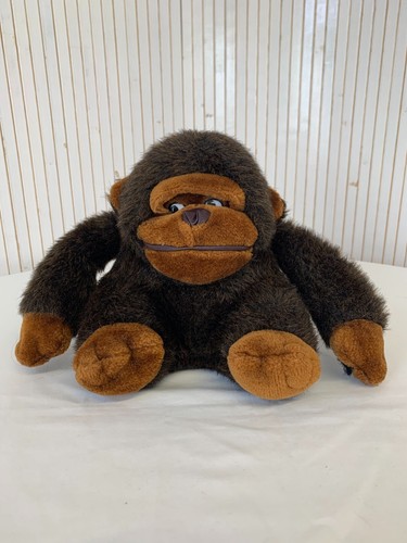 Brown gorilla plush cute - gorilla,