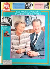 Point de Vue 6/07/1984; Les noces d'argent d'Albert et Paola