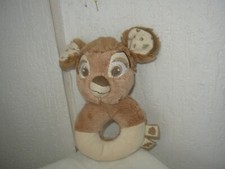 Peluche Doudou Hochet Bambi