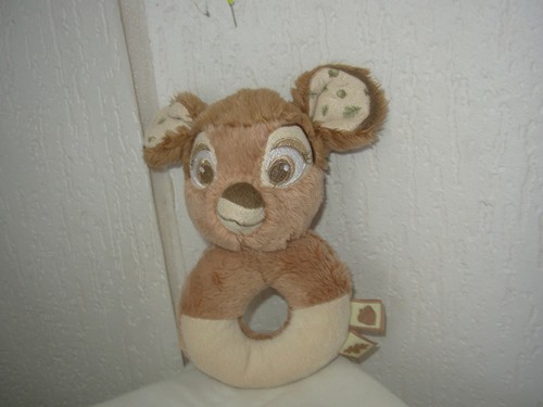 Peluche doudou hochet - hochet, bambi