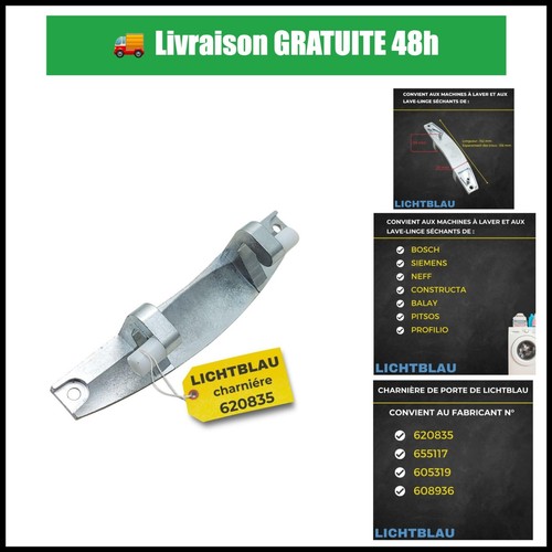 Charnière porte 620835 - de,