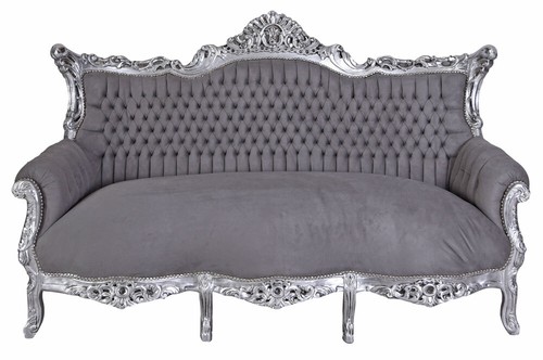 Canapé royal salon - royal, argent