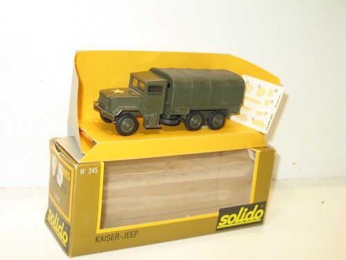 Solido kaiser jeep baché - kaiser,