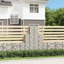 6x Gabions Treillis Galvanisé