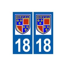 18 Orval logo autocollant