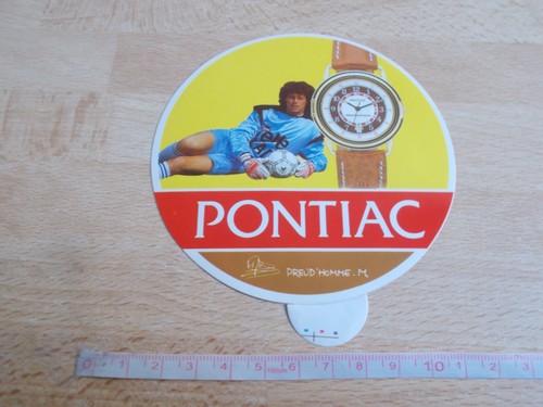 Autocollant montre pontiac - pontiac,