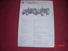 BROCHURE  TECHNIQUE  TRACTEURS