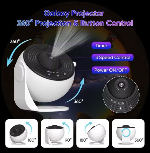 Projecteur galaxie led - projecteur,