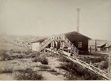 Industrial PHOTO A. KOPPEL Ca 1900 Inclined plane transport driftwood