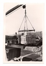 Port of Toulon? Docks bourriche crane - old photo year. 1960
