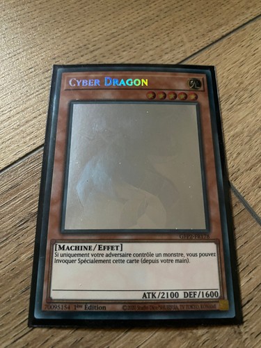 Carte cyber dragon - yu-gi-oh!,