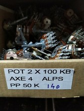 2x100 K Potentiomètre 2x 100