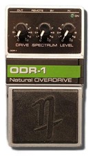 Pédale d'effets d'overdrive