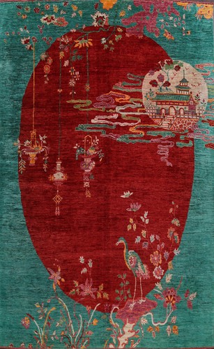 Tapis oriental chinois - , nichols