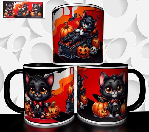 Mug tasse cafe halloween - cafe,