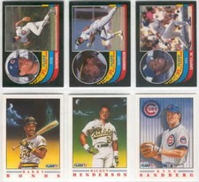 Ryne Sandberg #F3 1991 Fleer Pro-Visions