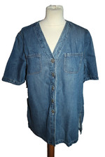 HAUT CHEMISE JEANS FEMME