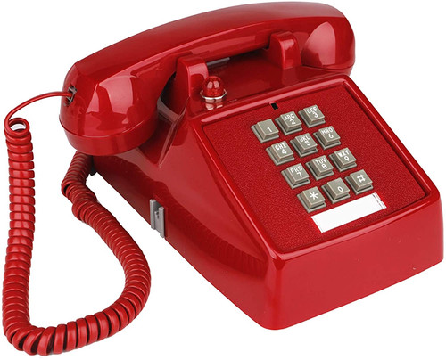 Push button retro corded - push,