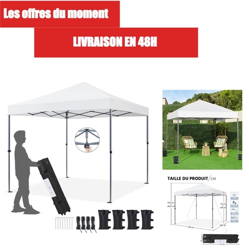 Yaheetech tonnelle jardin - tonnelle, de