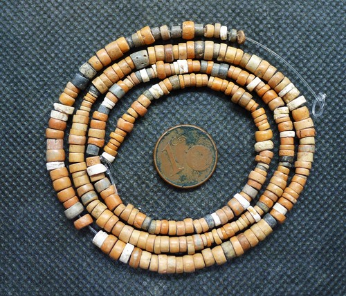 Perles terre cuite ancien - terre,