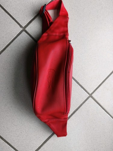 Sac banane zippé rouge - zippé,