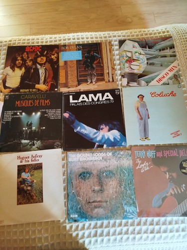 Lot disques vinyles 33t - lot, 25