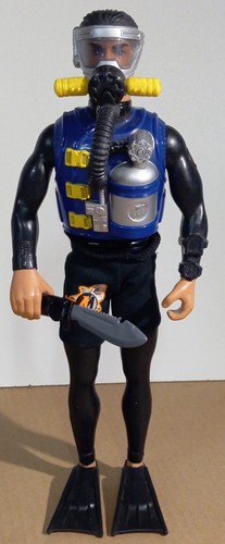 Figurine action man 2000 scuba - action,