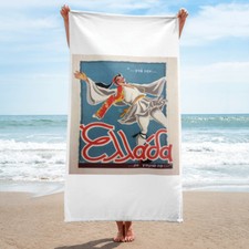 Funny Greek Evzone beach towel